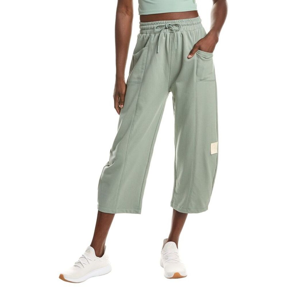 House Of Harlow Womens 23In Contrast Stitching Barrel Pant